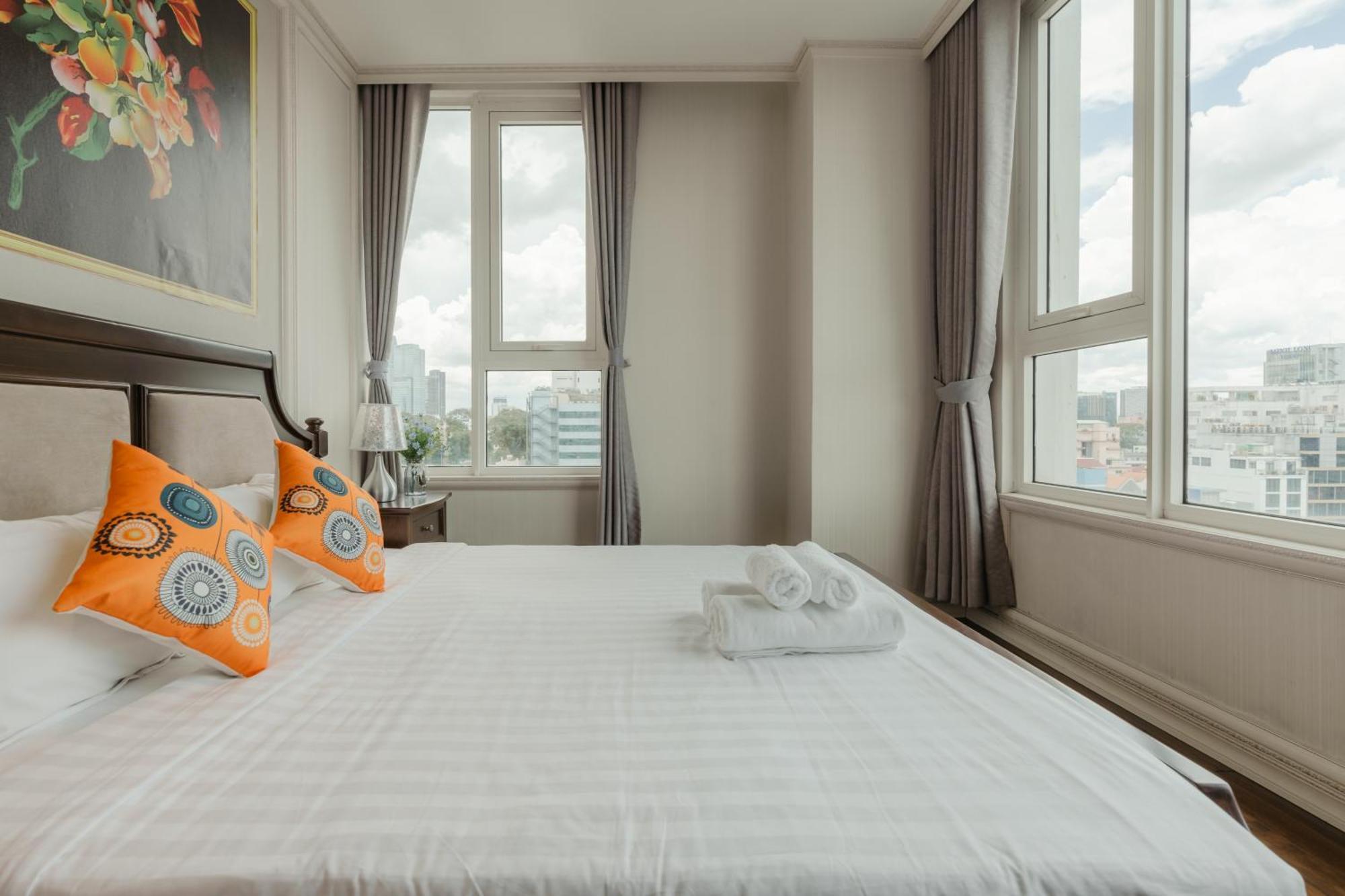 Leman Luxury Apartments Ho Či Minovo Město Exteriér fotografie